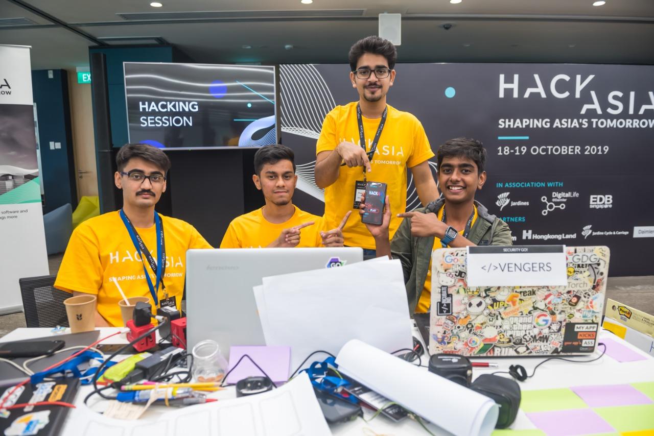 Prem Raval - Finalist at HackAsia Hackathon 2019 in Singapore