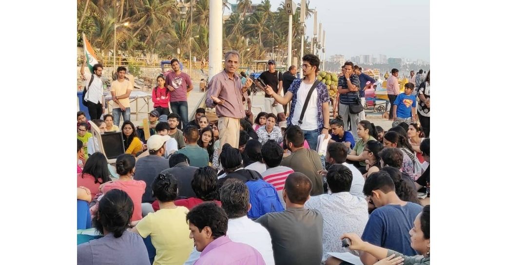 Volunteering at Global Climate Strike 2019 in Mumbai