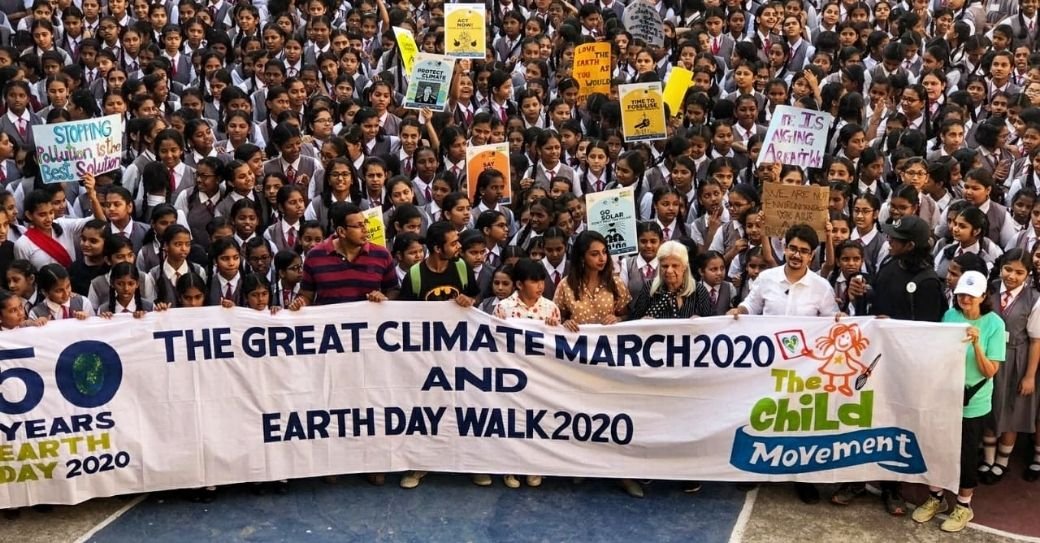 Volunteering at _The Great Climate March & Earth Day Walk 2020_